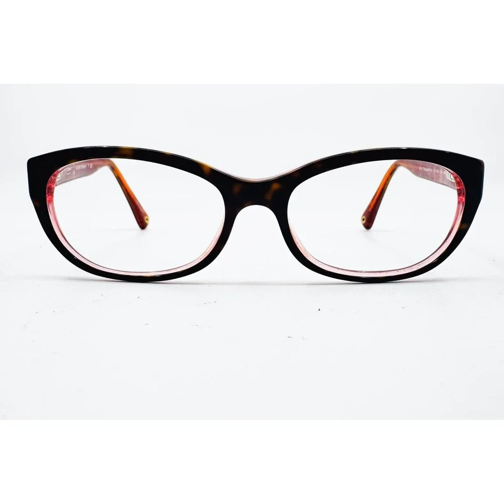Coach Eyeglasses Womens Tortoise Pink HC 6041 Kristin 51-16-135 5115